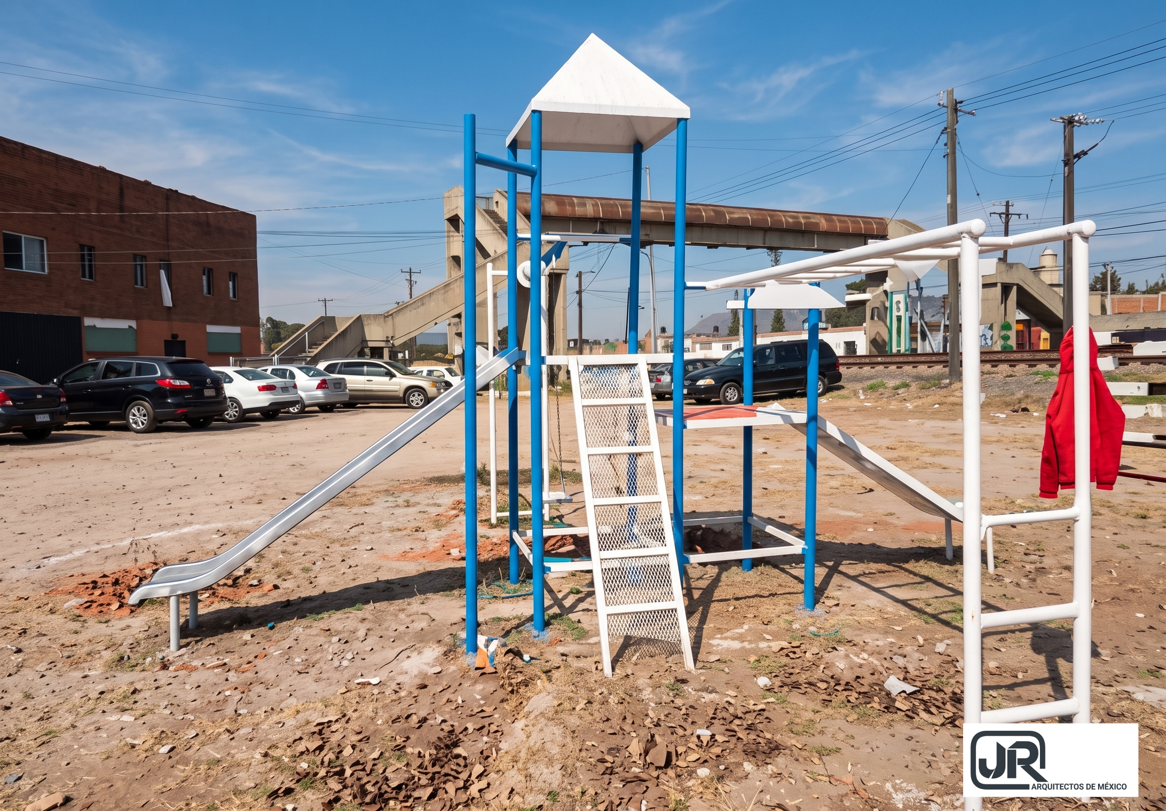 Juegos infantiles y gimnacio al aire libre